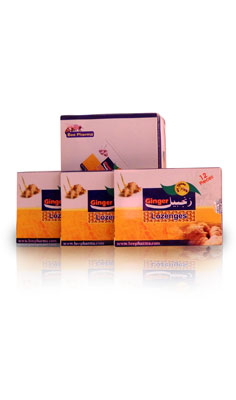 Леденцы Ginger Lozenges с медом и маслом имбиря